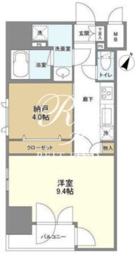 コードテラス東日本橋 401 間取り図