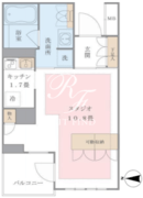 ブリリアイスト東雲キャナルコート 334 間取り図