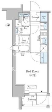 アーバネックス南品川 601 間取り図