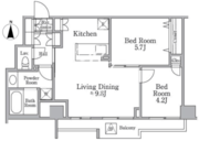 レジディア西小山 212 間取り図 ?>