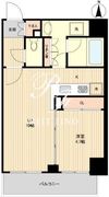 ザ・パーククロス広尾 701 間取り図
