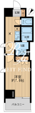 日本橋ファーストレジデンス 712 間取り図