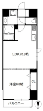 ドミール入谷 701 間取り図