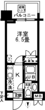 レジディア錦糸町 415 間取り図