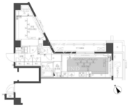 ズーム高田馬場ウエスト 507 間取り図