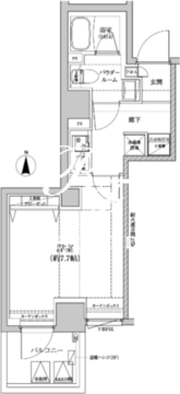 リルシアシティ森下 901 間取り図