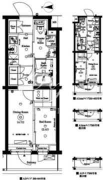 アークマーク新宿下落合 206 間取り図