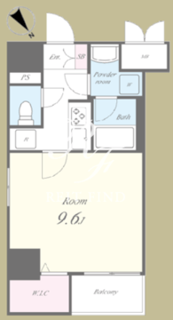小西ビル 903 間取り図
