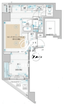 ブライズ東日本橋 701 間取り図