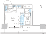 パークアクシス東陽町・親水公園 916 間取り図 ?>