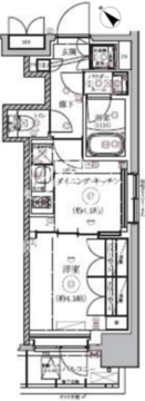 リルシア本所吾妻橋 304 間取り図