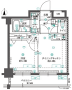 オルタナ錦糸町 603 間取り図