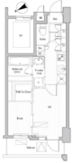 アークマーク大森町アジールコート 1004 間取り図