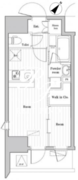 アークマーク大森町アジールコート 1401 間取り図