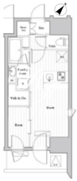 アークマーク大森町アジールコート 302 間取り図