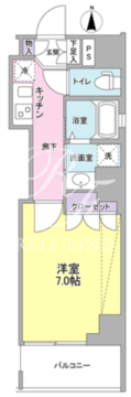 セルビシエ白金 901 間取り図