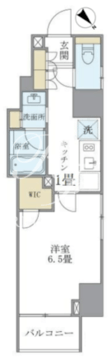 プランドール水天宮 1301 間取り図