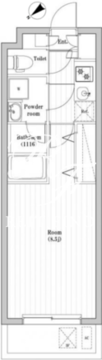 豊島千早レジデンス 204 間取り図