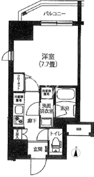 アイル王子ノルド 204 間取り図