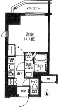 アイル王子ノルド 1204 間取り図