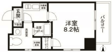 エスペランサK錦糸町 1201 間取り図