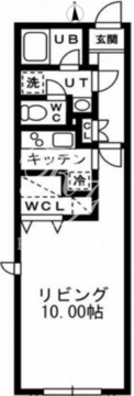 プライムアーバン学芸大学 107 間取り図