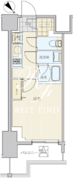 リビオメゾン南砂町 212 間取り図
