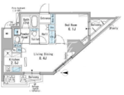 パークアクシス駒込 1101 間取り図