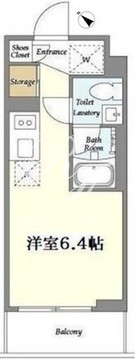 アスティーレ西新宿2 304 間取り図