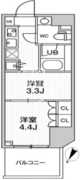 アークマーク巣鴨ｓｔａ． 101 間取り図