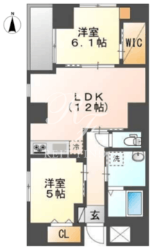 セレスM 201 間取り図