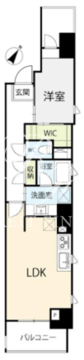ソレア 202 間取り図