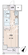HF門前仲町レジデンス 1004 間取り図 ?>