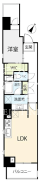 ソレア 701 間取り図