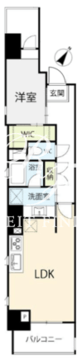 ソレア 801 間取り図