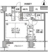 東雲キャナルコートCODAN 17-906 間取り図