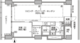 東雲キャナルコートCODAN 16-1102 間取り図