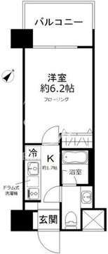 フォレシティ豊洲 904 間取り図