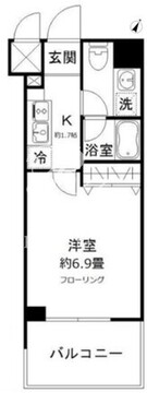 フォレシティ豊洲 906 間取り図
