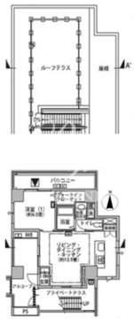 東雲キャナルコートCODAN 19-1406 間取り図