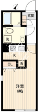 グランパセオ笹塚 403 間取り図