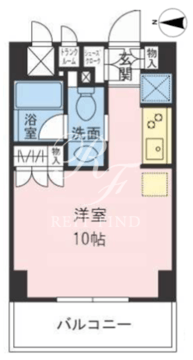 ザパームス両国 605 間取り図