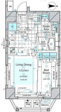 ドゥーエ三田 903 間取り図