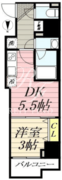 グランパセオ浅草 202 間取り図 ?>