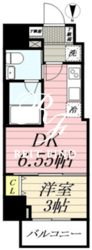 グランパセオ浅草 801 間取り図