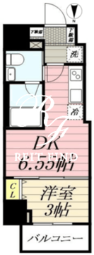 グランパセオ浅草 1101 間取り図