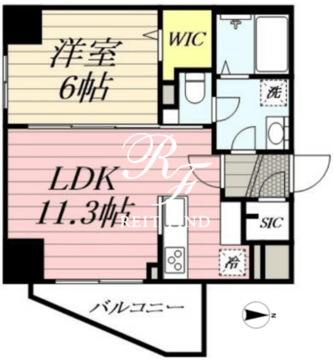 グランパセオ浅草 503 間取り図