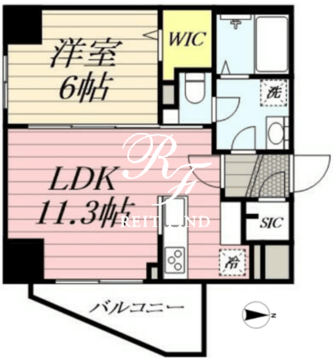 グランパセオ浅草 703 間取り図