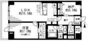 レジディア目白 507 間取り図
