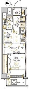 ドムススタイル武蔵小山 101 間取り図